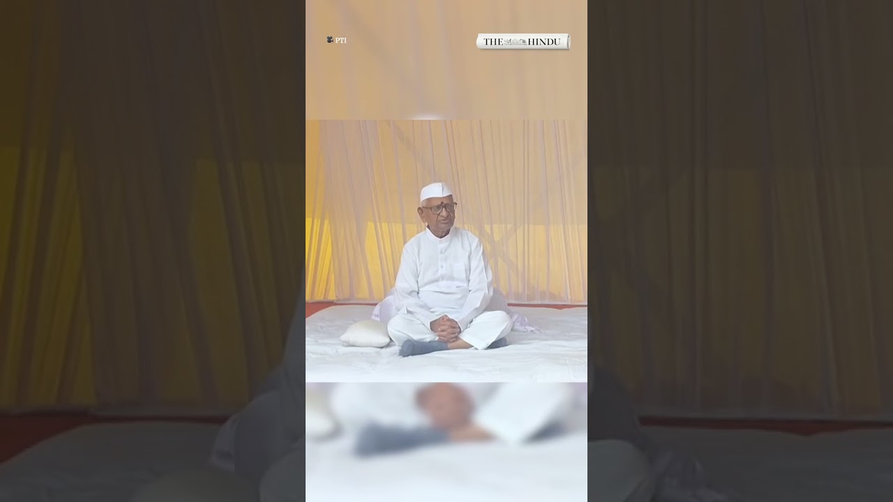 Anna Hazare begins silent protest in support of students' Delhi agitation