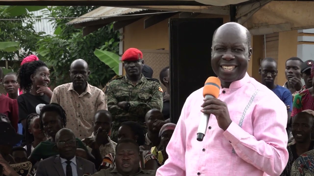 Dr. Tanga Odoi Chairman of the National Resistance Movement&rsquo;s (NRM) Electoral Commission in tororo