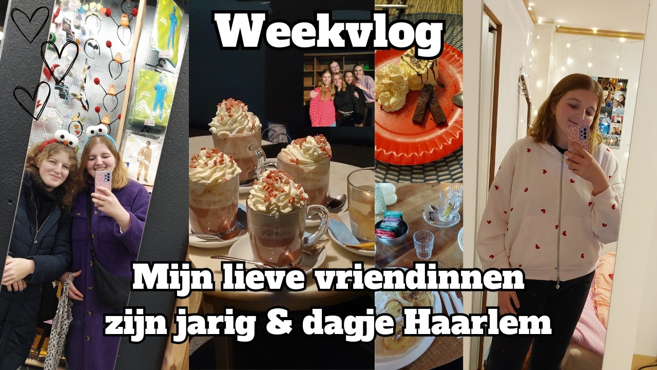 Mijn lieve vriendinnen zijn jarig en dagje Haarlem