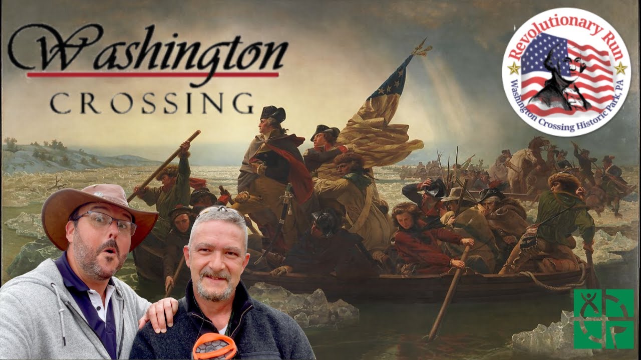 Geocaching and travel Vlog - Washington Crossing, PA/NJ USA (#GCNW)