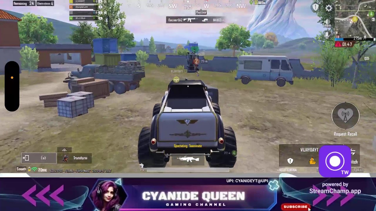 BGMI GIRL GAMER👧🎮17-01-25 #bgmi #bgmilive #cyanideislive