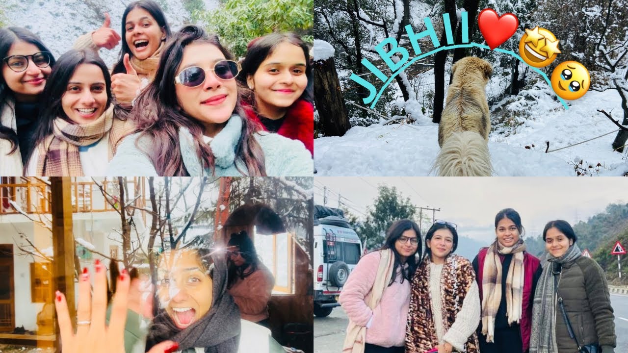 First day in jibhi, himachal pardesh❤️🥹, mini thailand and more👎👌part-1