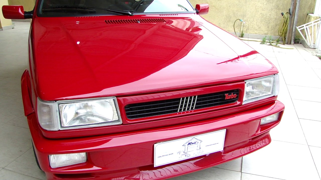 Uno Turbo ie 1994 Vermelho Alpine