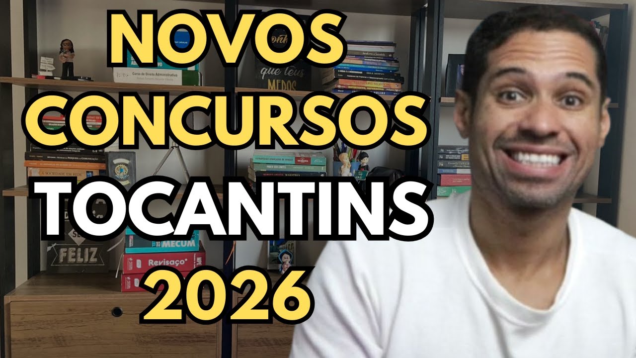 Novos Concursos P&uacute;blicos no Tocantins em 2026