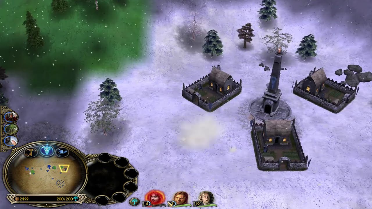 Epic Gondor vs Gondor Battle on Dr&uacute;waith Iaur &ndash; Total Victory! | BFME Gameplay