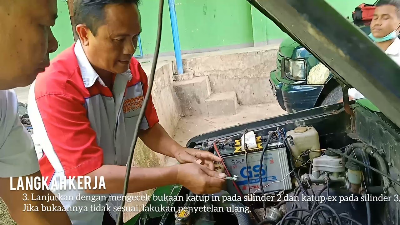Tutorial Penyetelan Katup Mobil Kijang 7K