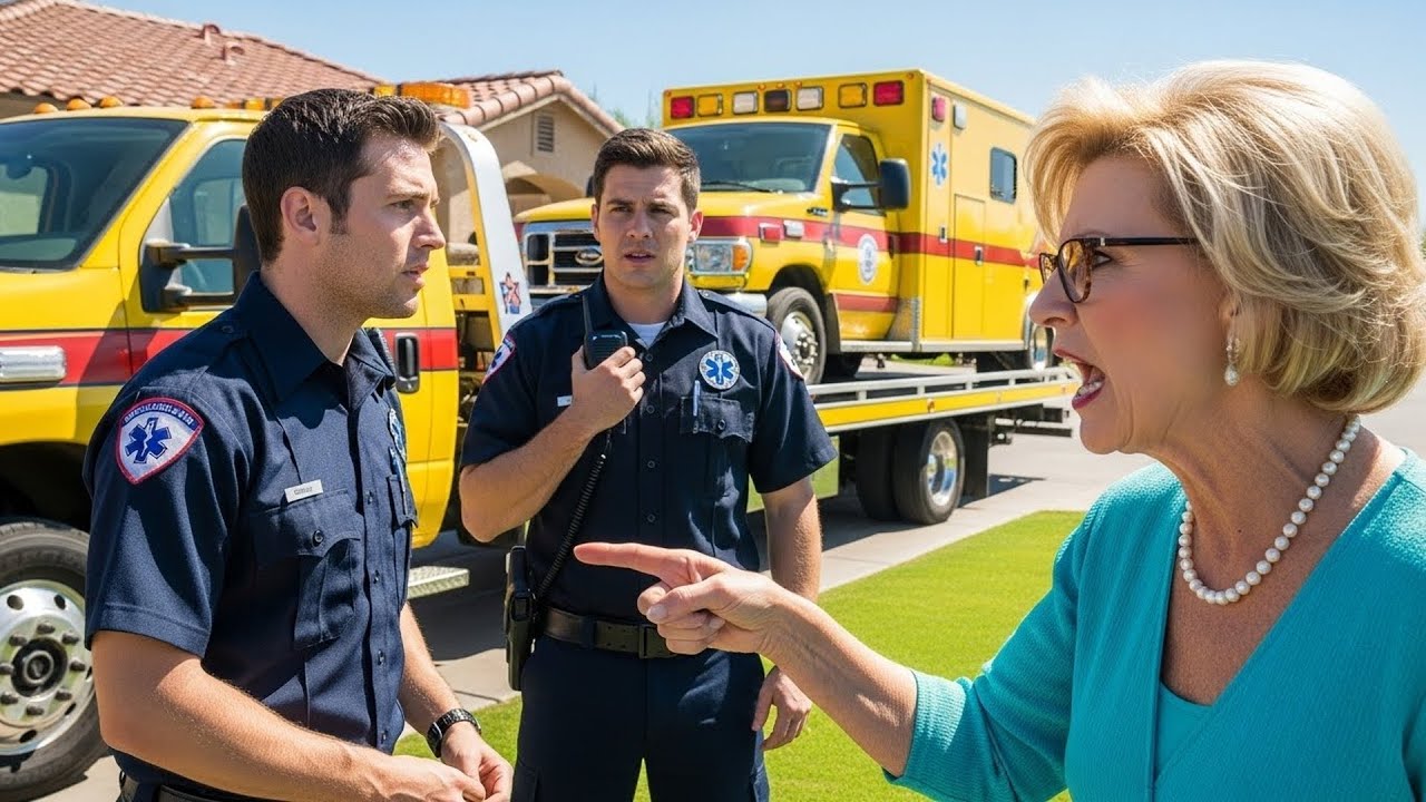 HOA Karen Towed My Ambulance During My Shift, Then Called 911 When Her Husband Collapsed