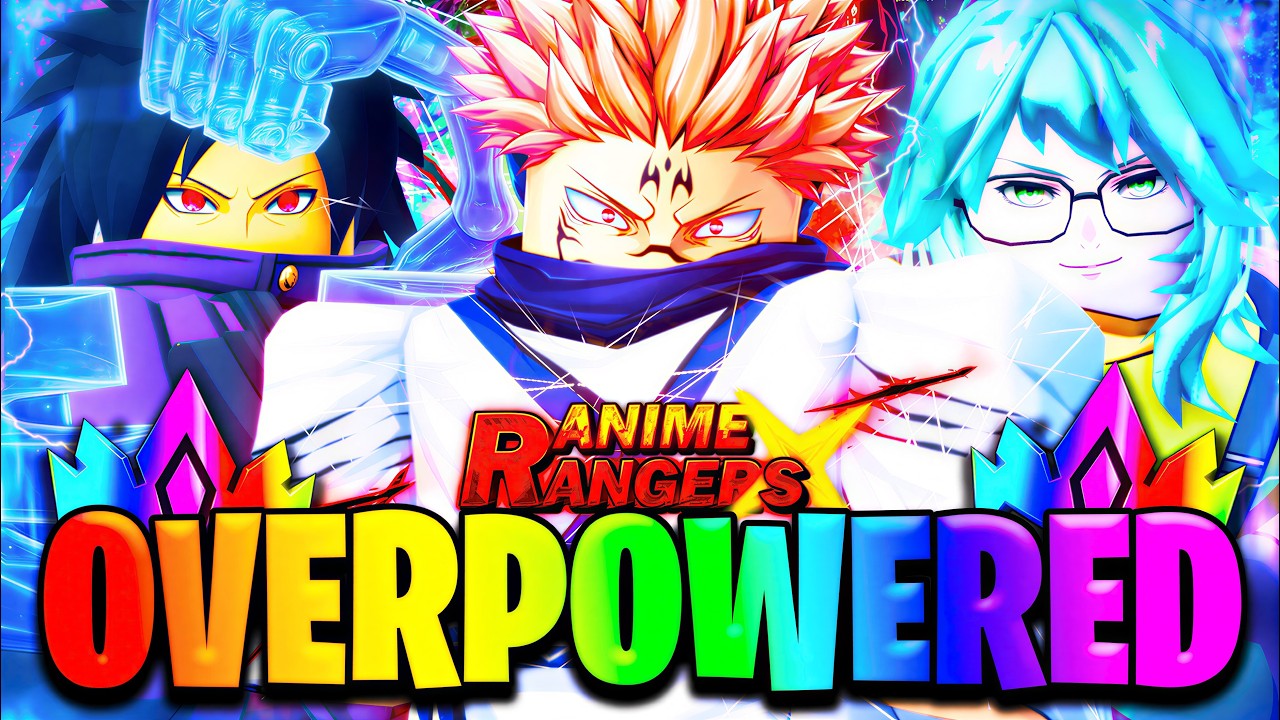 Becoming OVERPOWERED To Complete Re:Rangers X Roblox!