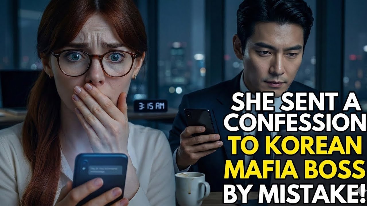SHE Sent a Late-Night Confession to the KOREAN MAFIA BOSS by Mistake — His Next Move Shocked Her