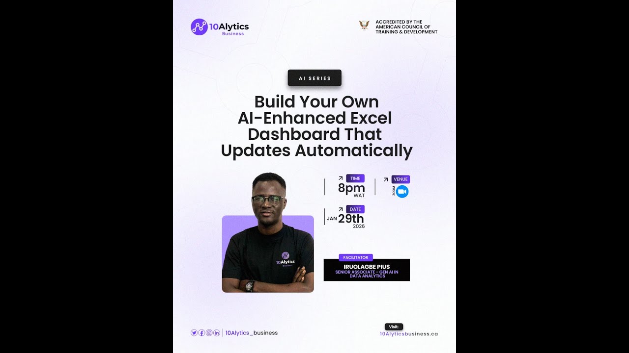 Build Your Own AI-Enhanced Excel Dashboard That Updates Automatically