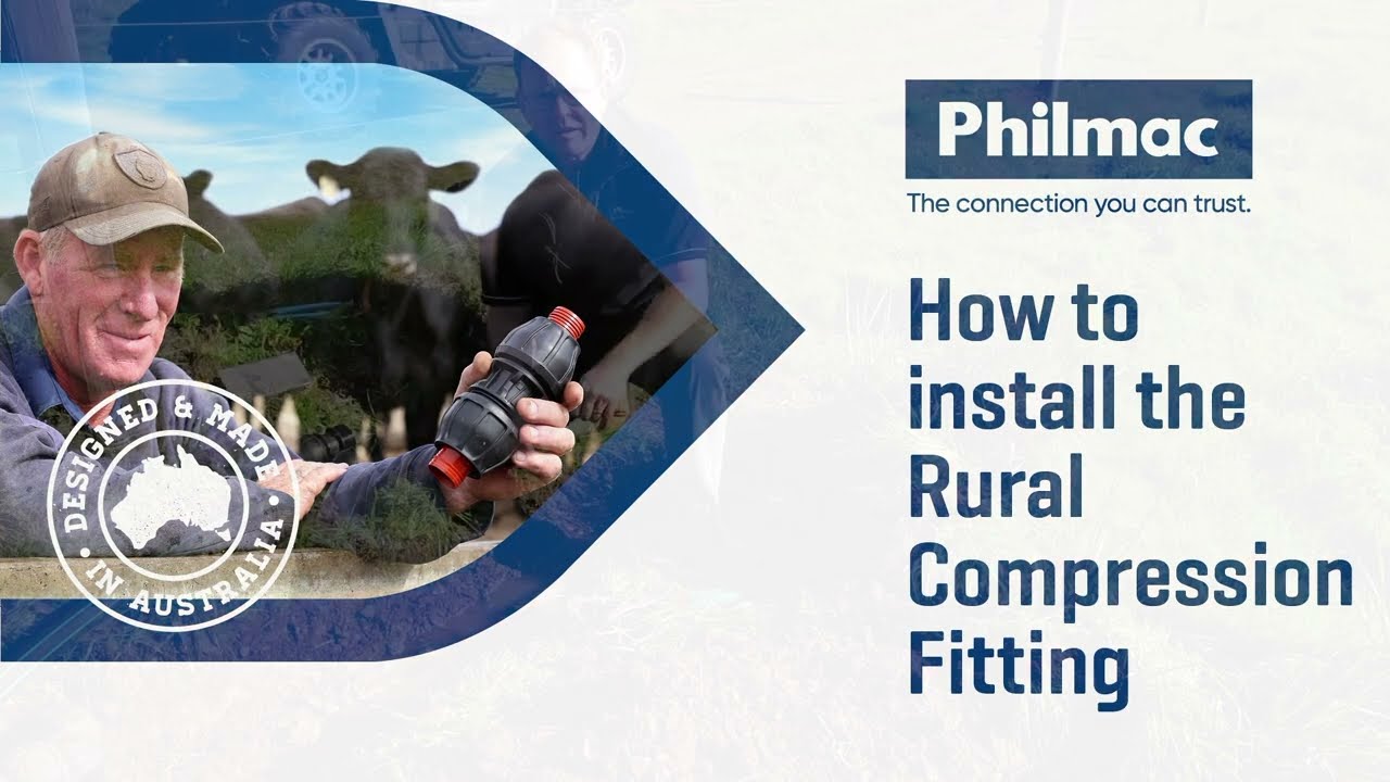 How to Install the Rural Compression Fitting