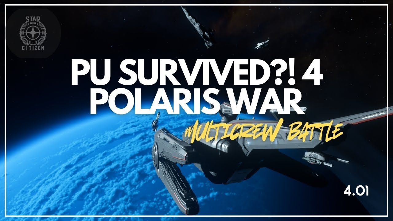 PU Stability? We Threw 4 Polarises At It! (Star Citizen Epic Multicrew Battle)
