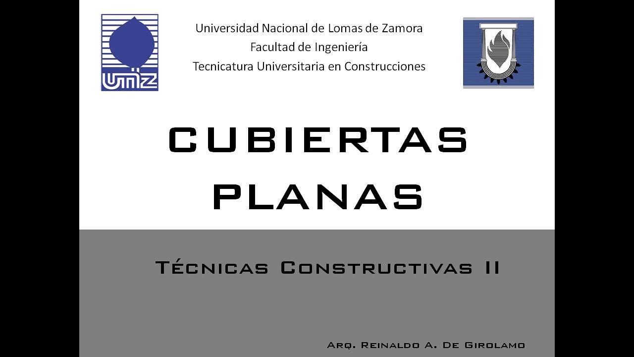 Cubiertas Planas