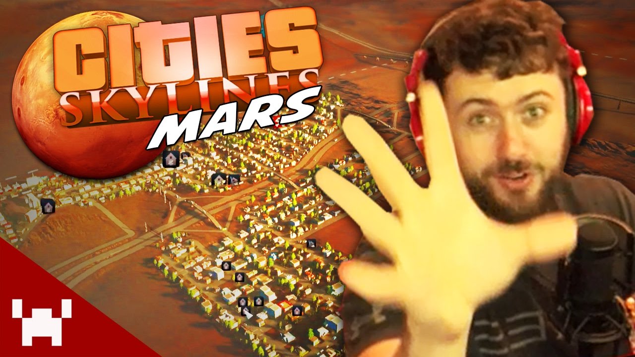 BUILDING A CITY ON MARS! (Cities Skylines: Mars #1)