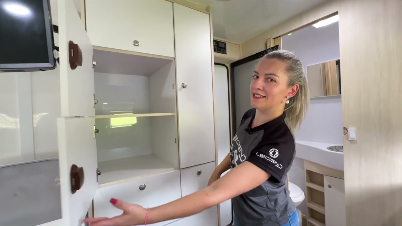 Apresentação Trailer LegenD LD5 Vision com layout para 2 pessoas