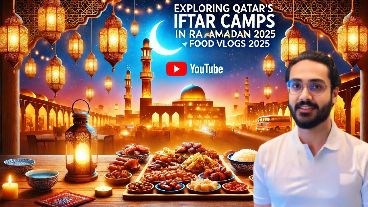 Exploring Qatar's Iftar Camps in Ramadan 2025 | Traditional Food&Ramadan Vibes🌙🍽️