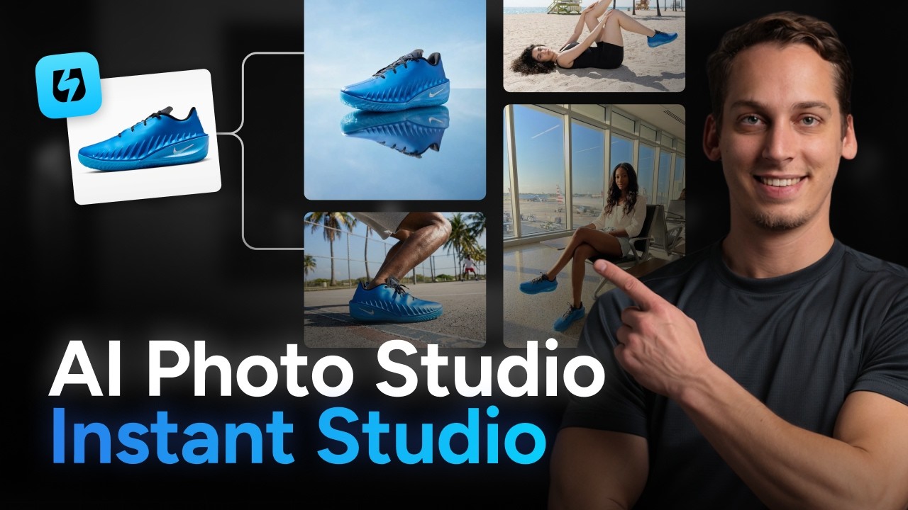 Instant Studio: AI Photo Studio for E-commerce Product Shots
