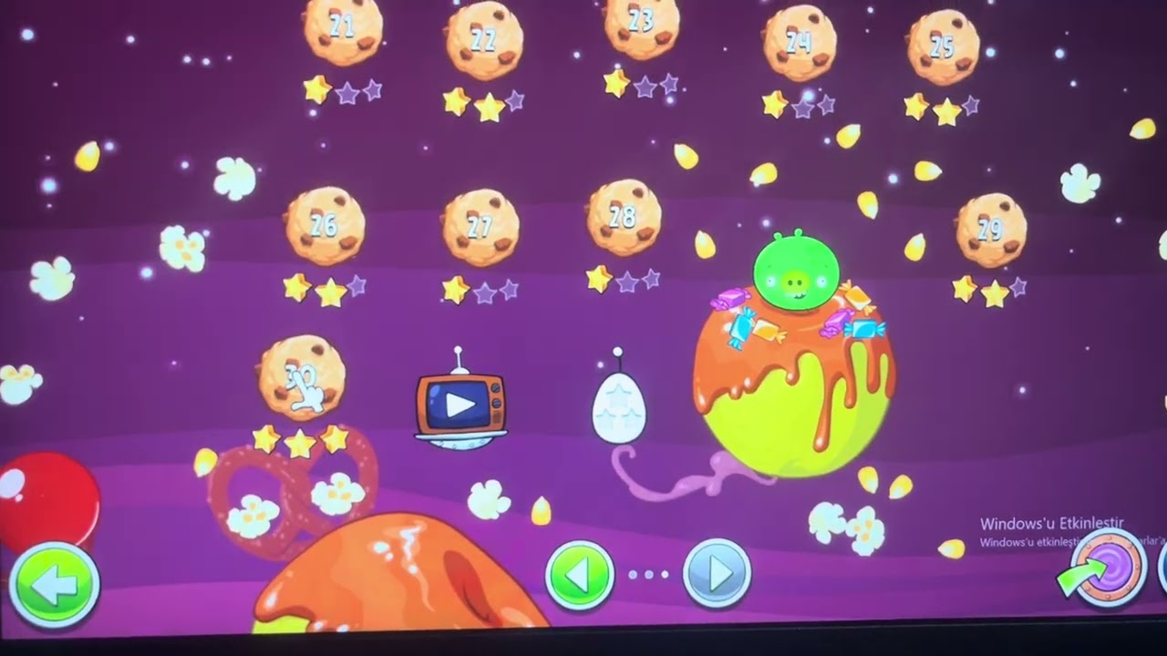 Angry Birds space all bosses 