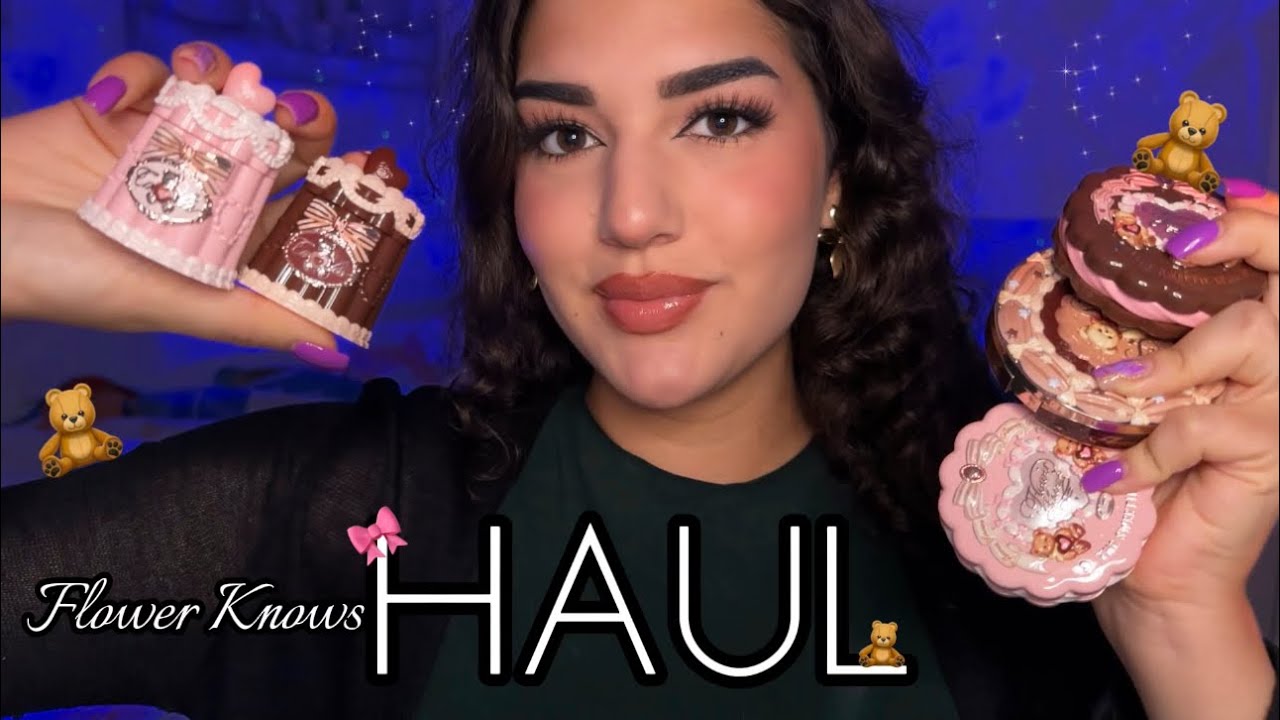 ASMR HAUL DEL MAQUILLAJE MÁS BONITO DE INTERNET 💄🌏 | Flower Knows 