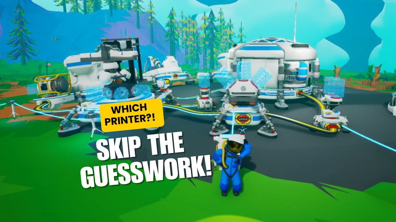 Stop Wasting Time in Astroneer – Use the Wiki to Find the Right Printer Fast!