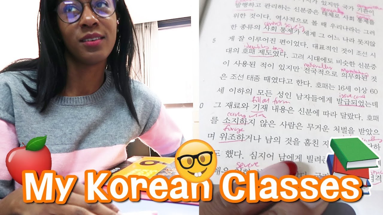 My Day of Korean Language Classes and Tutoring! 📚