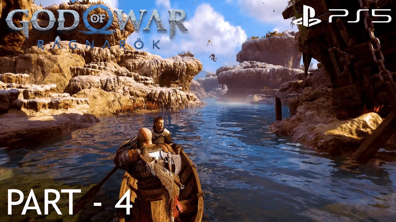 GOD OF WAR RAGNAROK Walkthrough Gameplay - Part 4 - Aurvangar Wetlands (PS5)