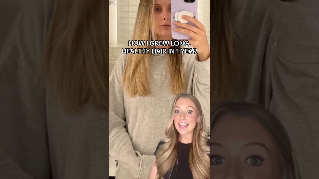How to grow long, healthy hair in ONE YEAR