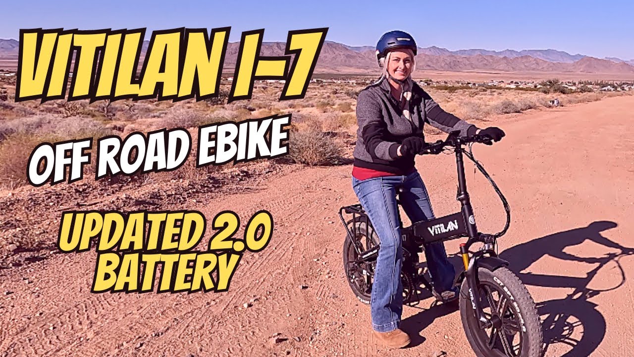 Vitilan I7 Pro Folding Full Suspension -Updated 2.0 Battery