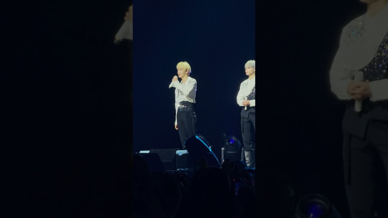TXT Soobin Ending Ment (WORLD TOUR ACT : TOMORROW in San Jose)