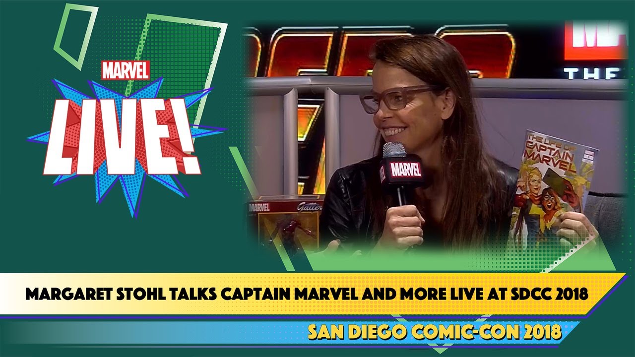 Talking Captain Marvel and More with Margaret Stohl Live at SDCC 2018