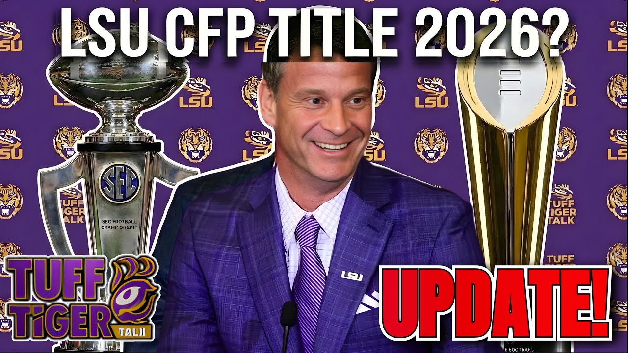 LSU Tigers 2026 Title Shot | Lane Kiffin Just Revealed the Plan