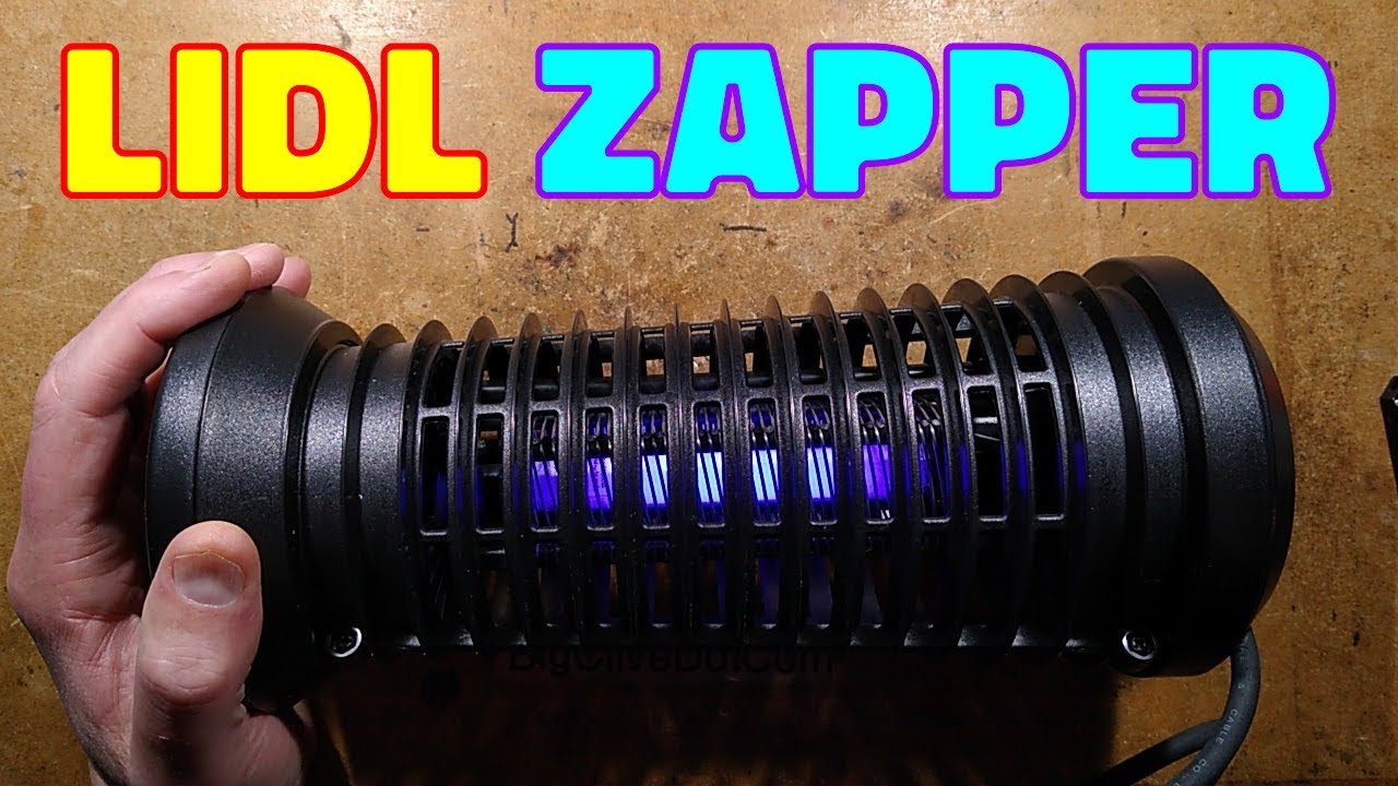 Inside a LIDL insect zapper - with schematic