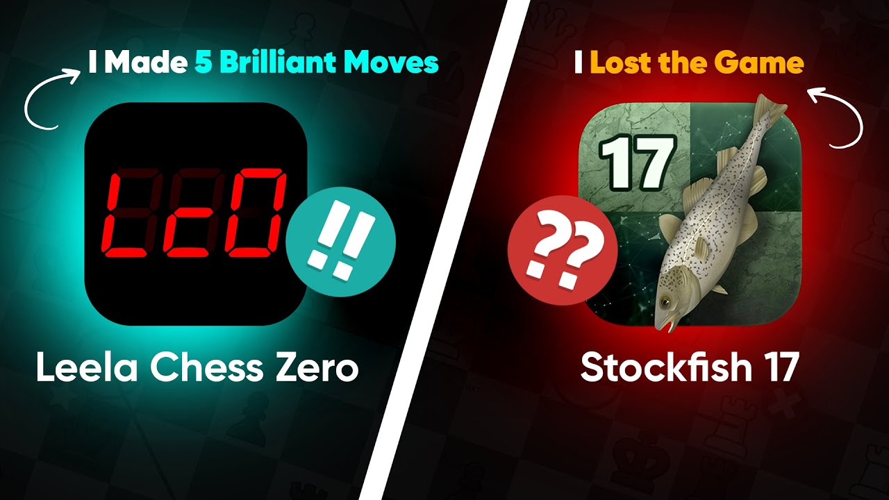 Leela Chess Zero vs Stockfish 17 | Stockfish 17 Lost the Game🤯🥵