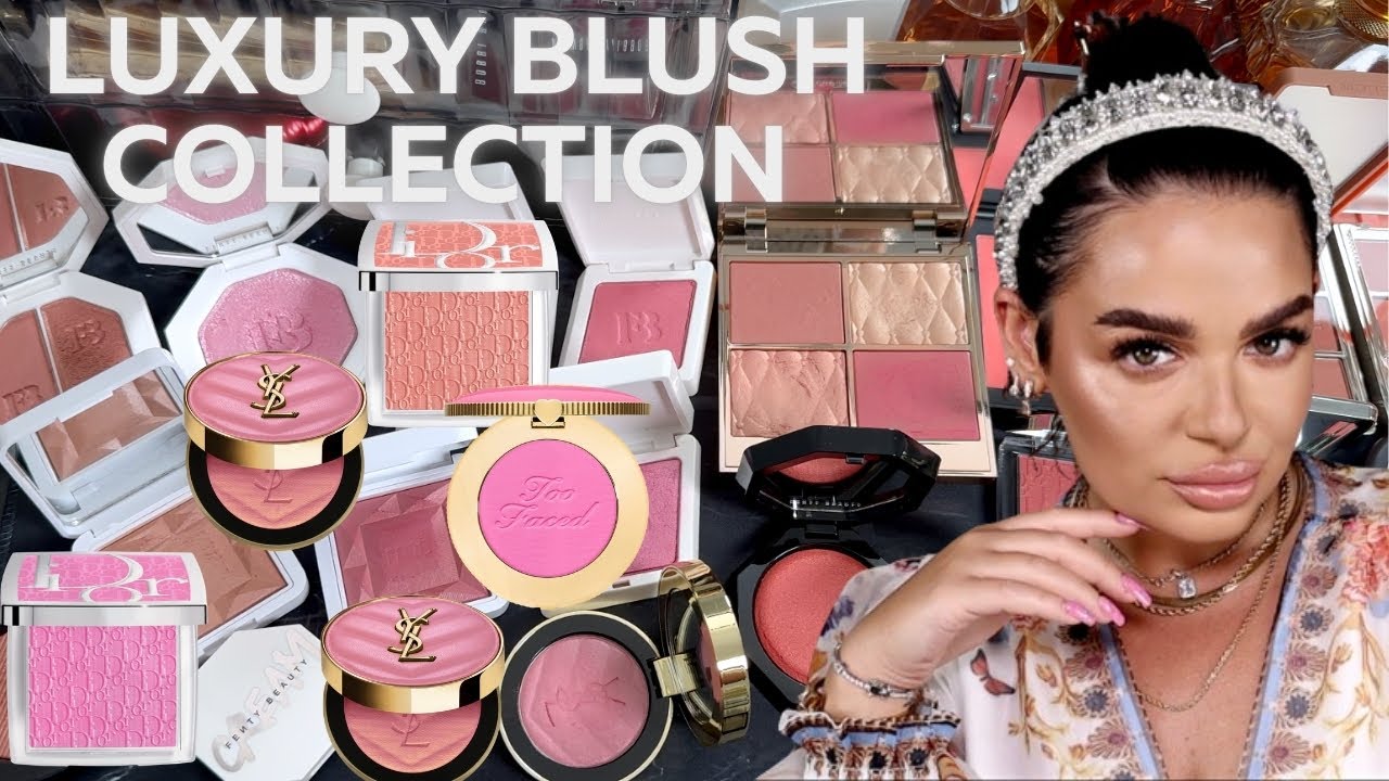 BLUSHES YOU'VE BEEN ASKING ME ABOUT.. LUXURY BLUSH COLLECTION & MAKEUP DECLUTTER | Paulina&Perfumes