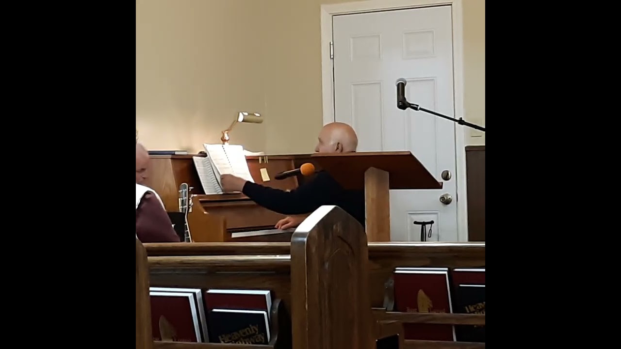 January 11th, 2026 Algood Cumberland Presbyterian Church. Singing by Ron Graves