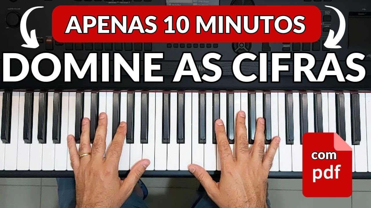 DOMINE AS CIFRAS - APENAS 10 MINUTOS! Prof. Evandro Nunes