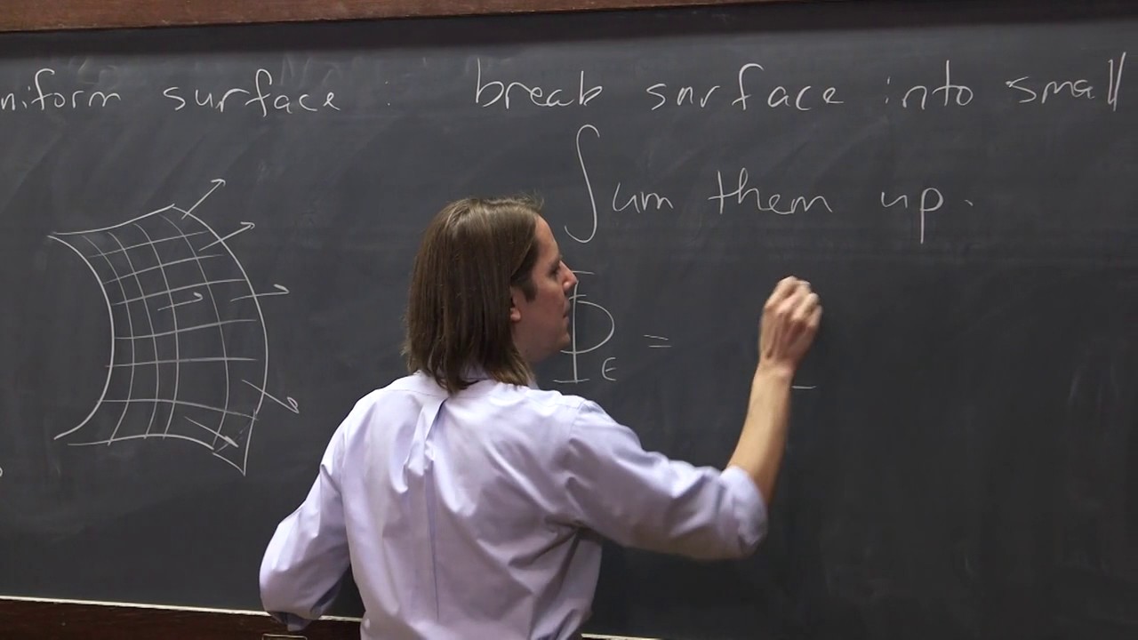 PHYS 102 | Vector Flux 4 - Vector Flux of a Curved Surface