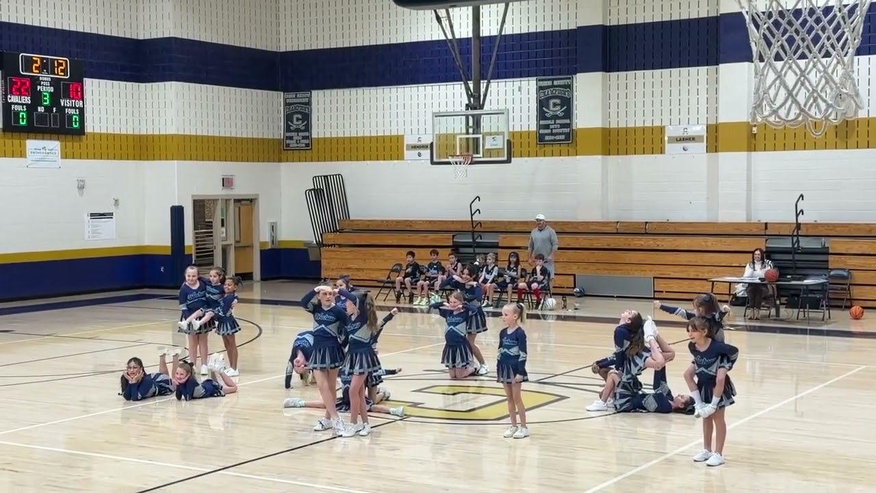 Winter 2026 Waxhaw Basketball Cheer 