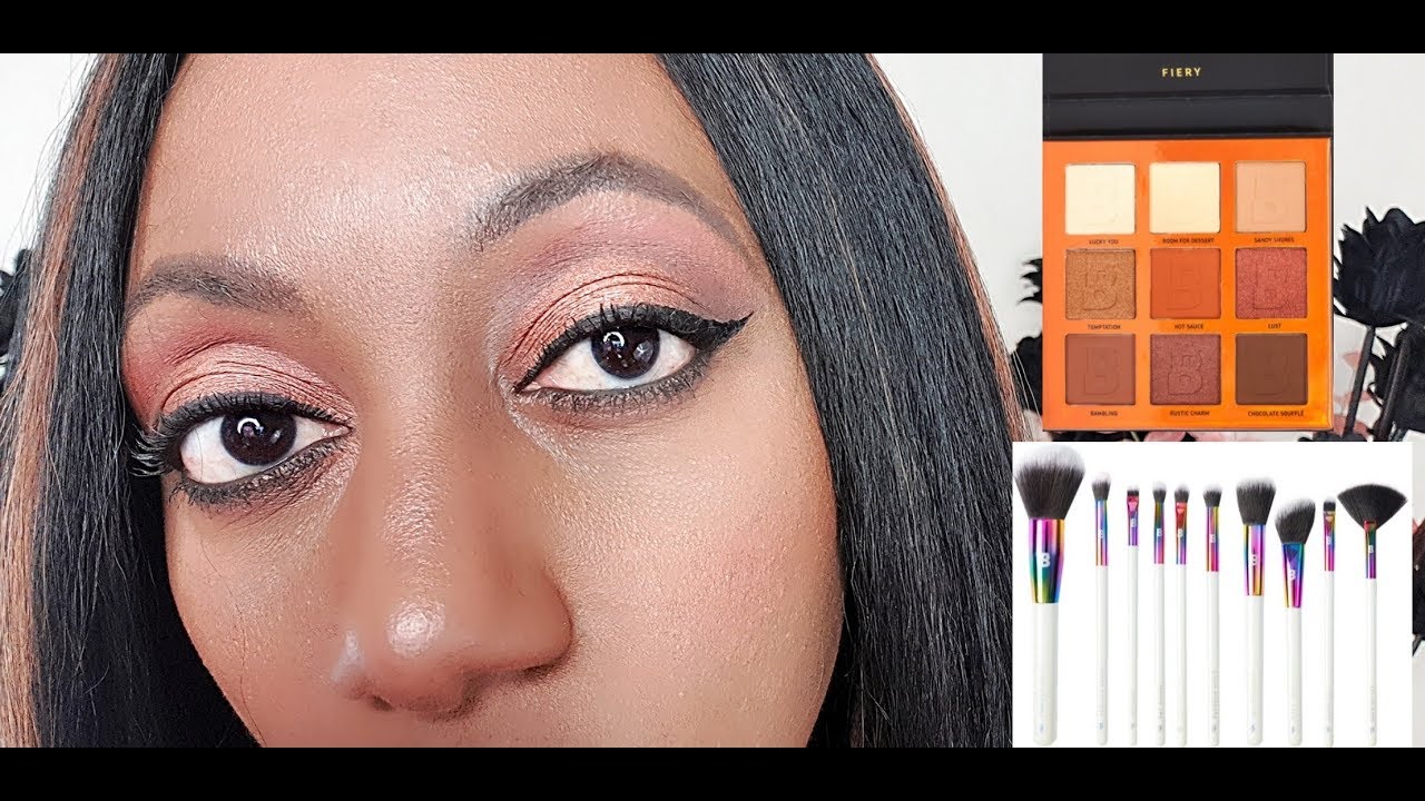 Beauty Bay Own Brand EYN Brushes & Fiery Eyeshadow Palette Review