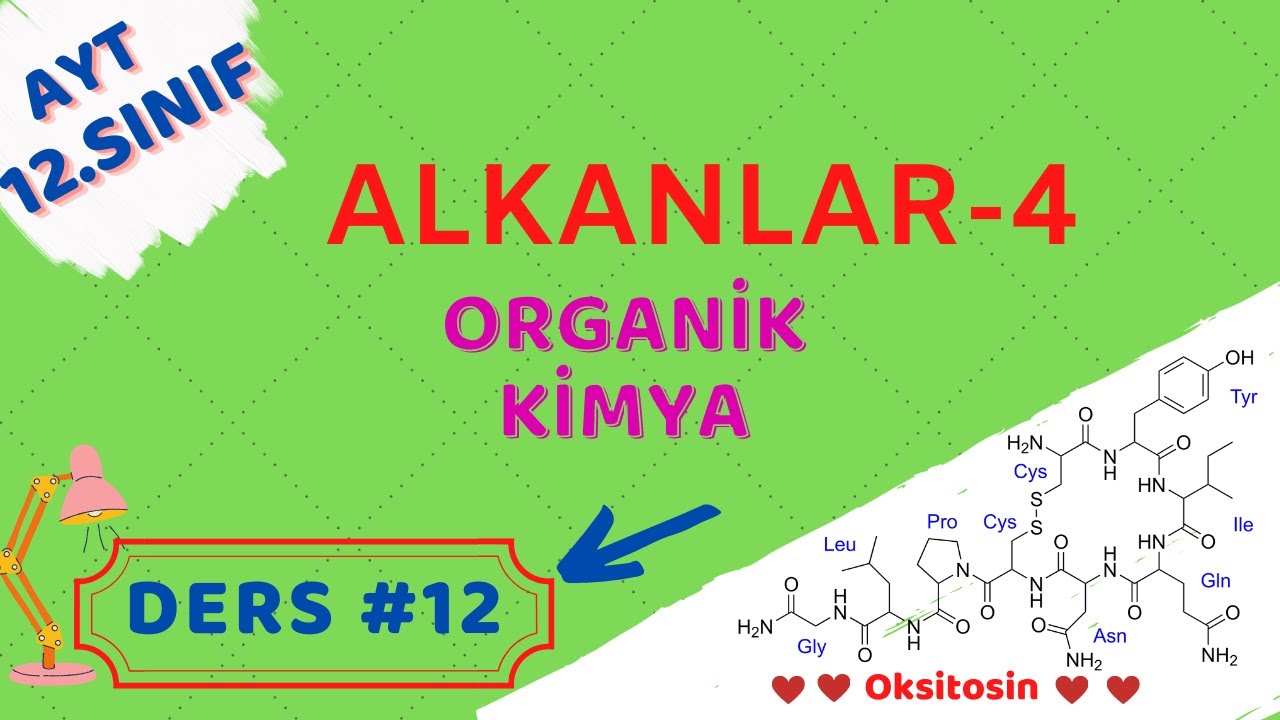 ORGANİK KİMYA | Alkanlar-4 | Soru Çözümü | AYT - 12.SINIF KİMYA #12