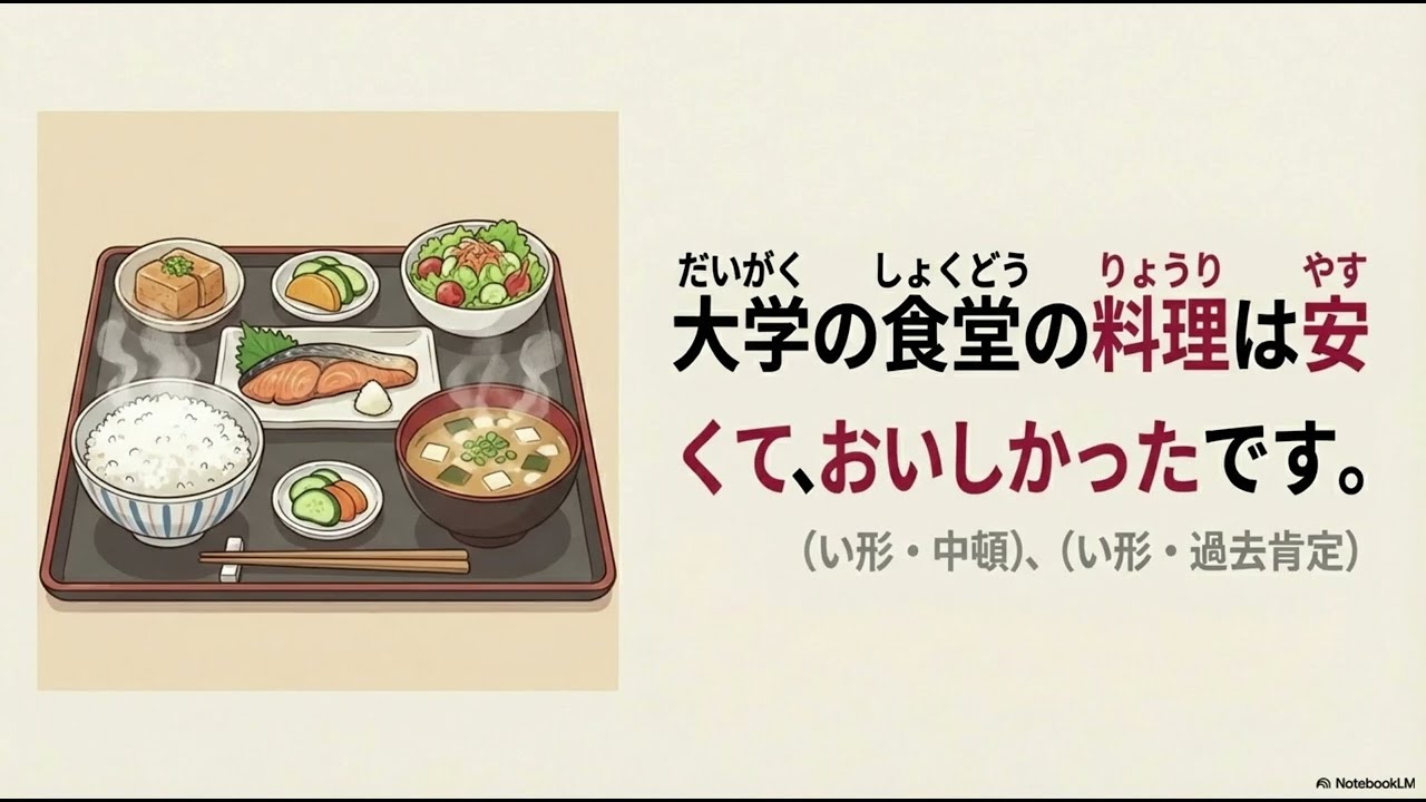 い、な形容词用法 | 看短文学语法 03 | 私の大学生活 | JLPT  #jlpt #podcast#日本語 #日语口语 #日语入门 #地道日语 #easyjapanesepodcast