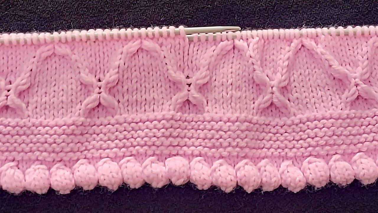 ਬਹੁਤ ਸੋਖਾ ਸੁੰਦਰ ਬੁਣਤੀ ਡਿਜਾਈਨ ✅️ very beautiful knitting design ✅️