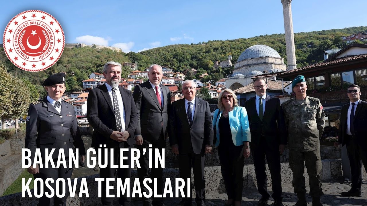 Millî Savunma Bakanı Yaşar Güler, Prizren Başkonsolosluğumuzu ve Mamuşa Belediyesini Ziyaret Etti