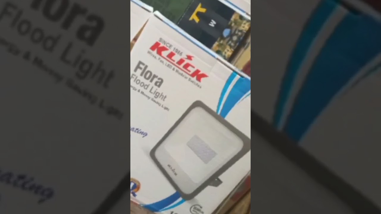 Klick Flora flood light 100w /klick flood  light 100watt