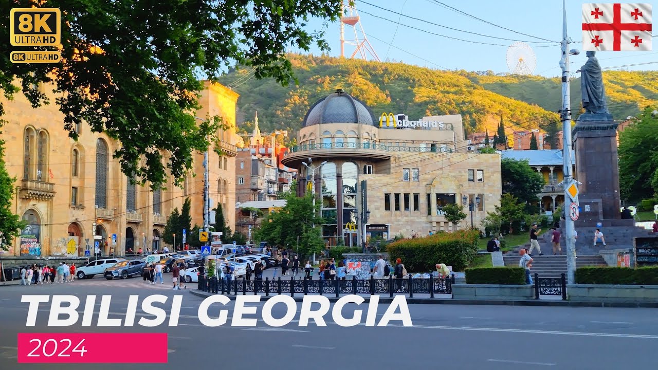 【8K】Walking In Tbilisi  Of Georgia 🇬🇪 2024