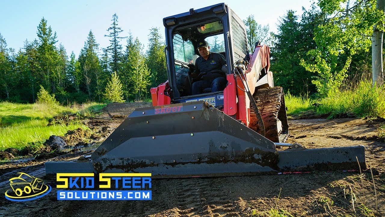 Skid Steer Motocross Track Grading with the Skeer Pro Plus | Skid Steer Solutions