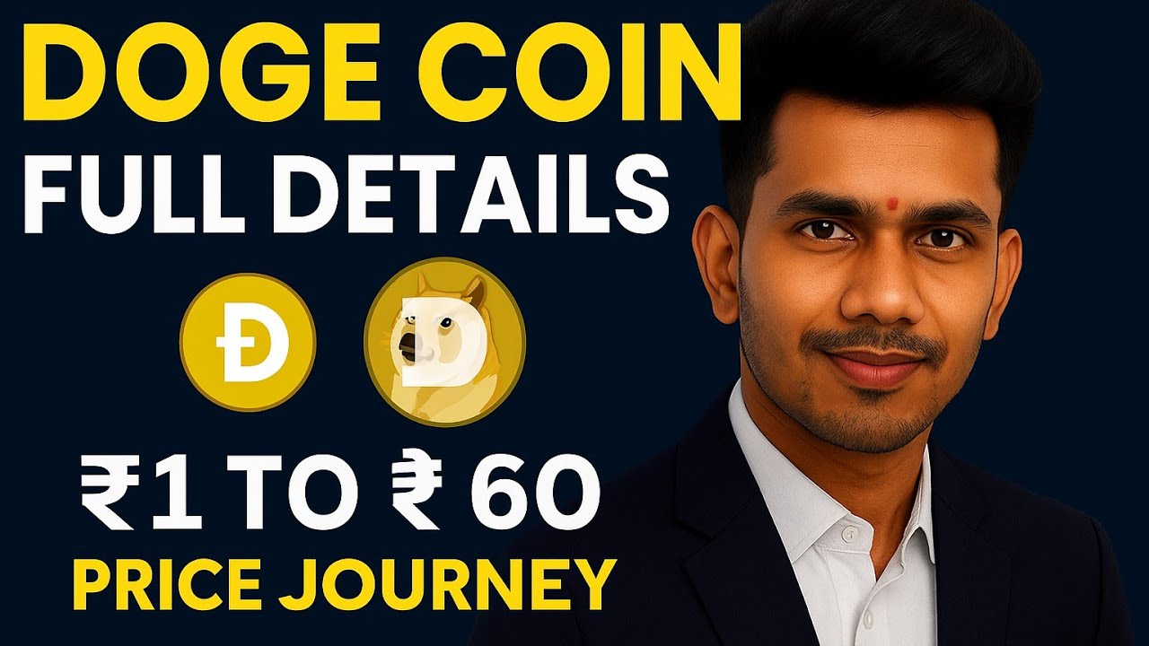Dogecoin Full Details in Telugu | ₹1 to ₹60 Journey | Is DOGE Safe to Invest?