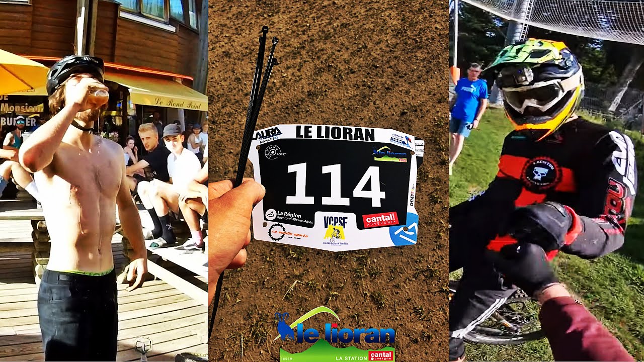 VLOG DH Lioran 2019 /Hélicoptère/Mini Bike Challenge/Louis Salaun (Week end complet)