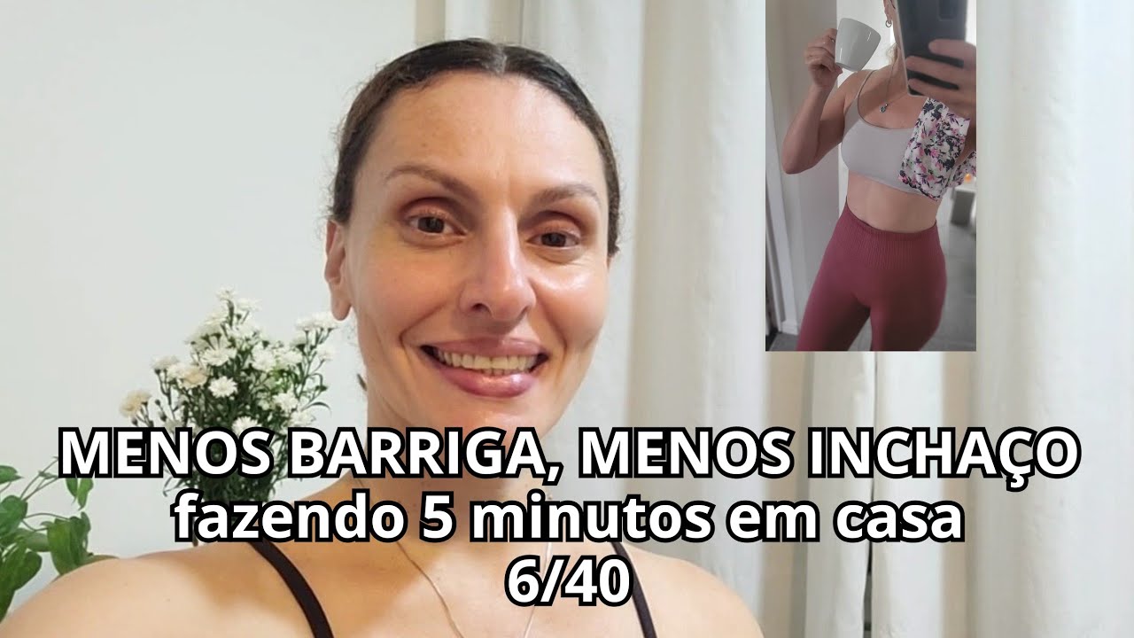 Como PERDER BARRIGA EM CASA | 6/40 dias