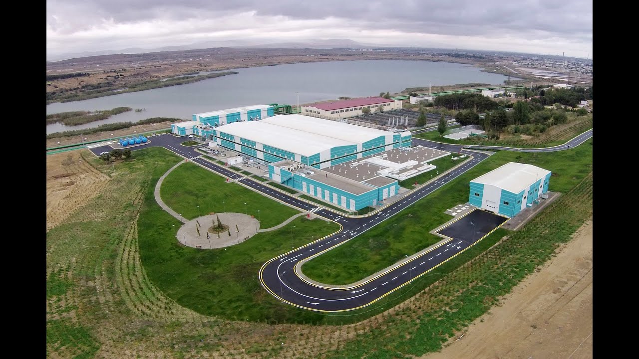 Ceyranbatan Ultrasüzgəcli Qurğular Kompleksində suyun emalı